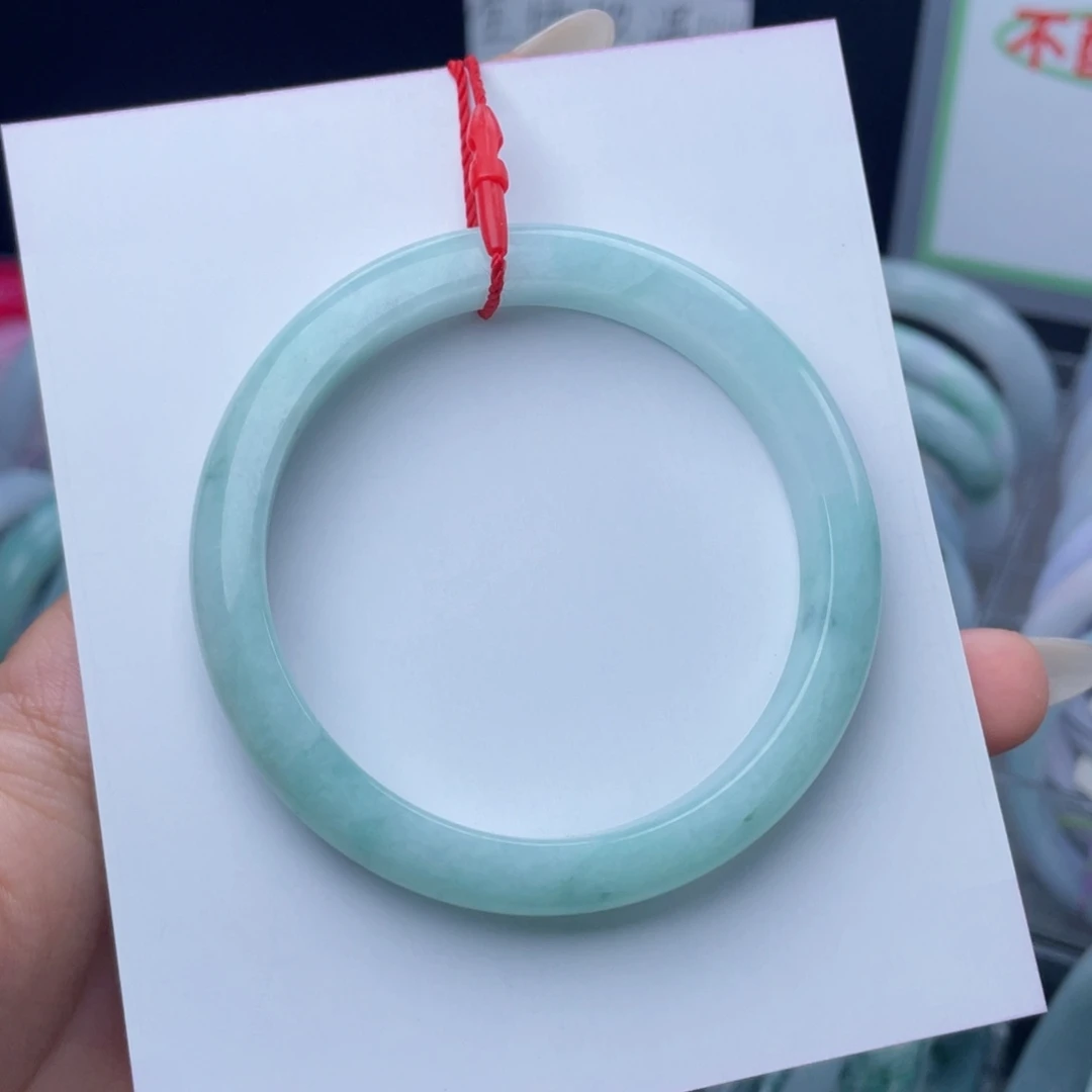 翡翠未镶嵌手镯55
