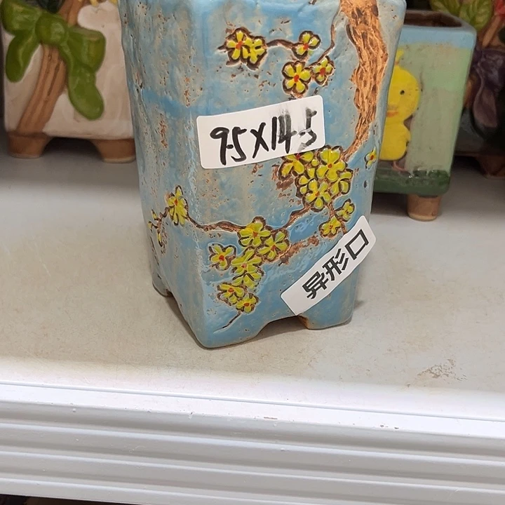 紫砂花盆粗陶材质多肉花盆