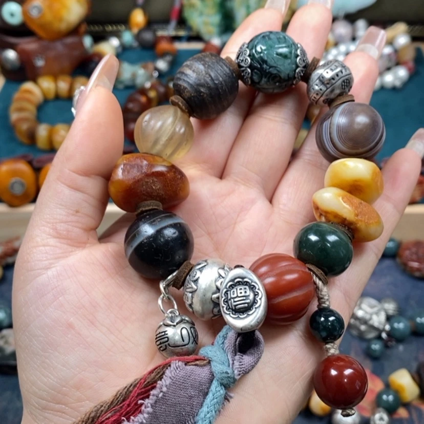 【闪购商品】蜜蜡手链未镶嵌手链