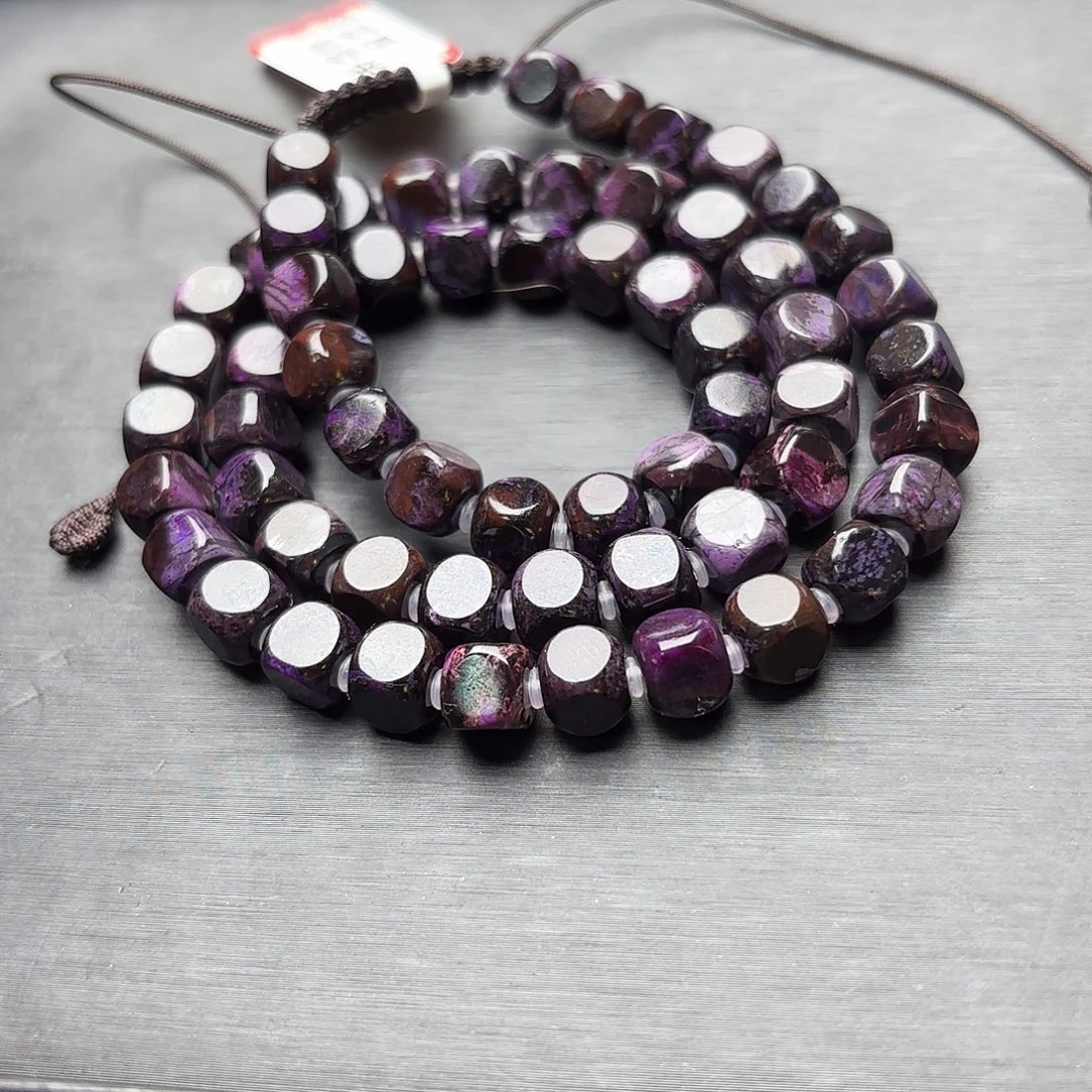 苏纪石（舒俱来）未镶嵌皇家帝王紫项链