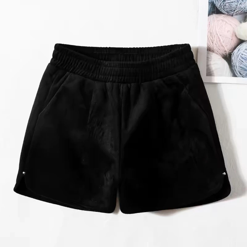 【心依阁铭品】215加厚冬款外穿短裤气质百搭