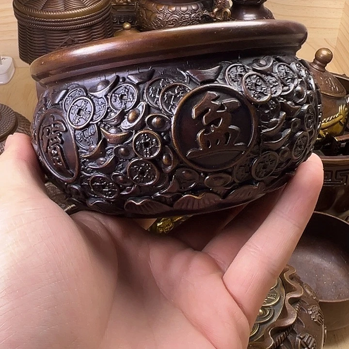 精美铜器，点击下单