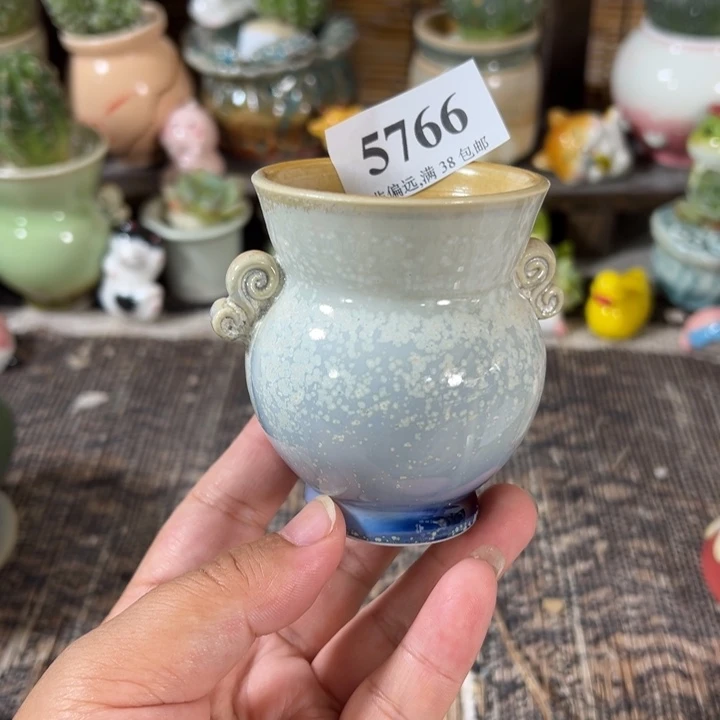 口5 手工花盆满30包邮