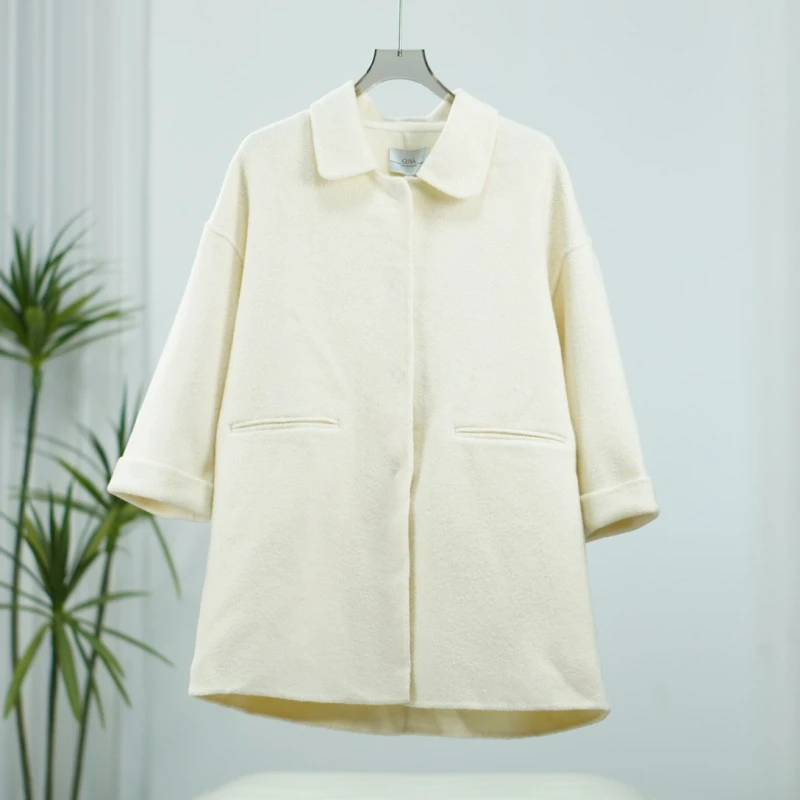 一路童行 谷系列 B30  女装 撤柜时尚中长款大衣 204XDY203