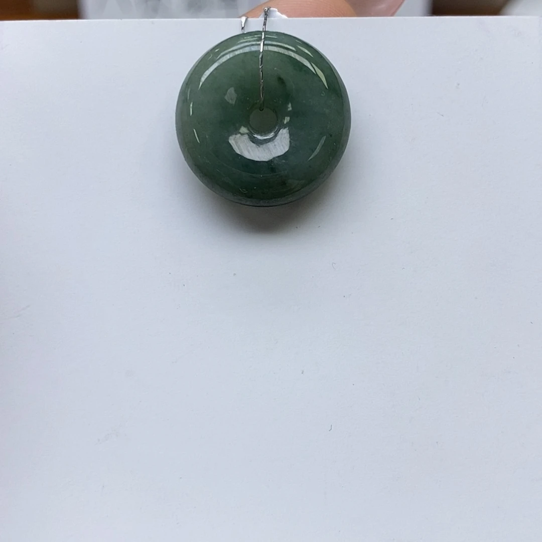 【闪购商品】翡翠颈饰未镶嵌平安扣