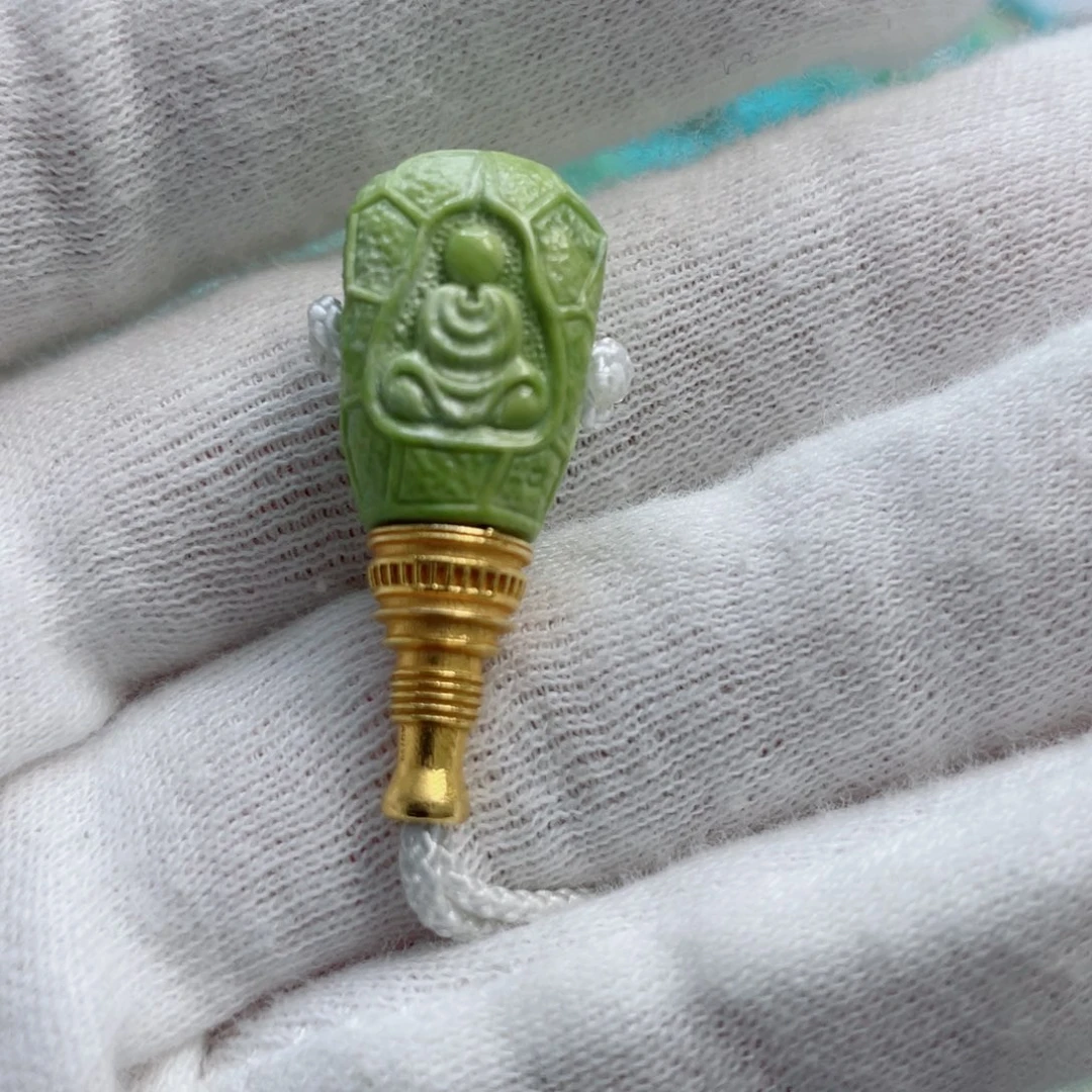 绿松石珠宝奇石18K金镶嵌