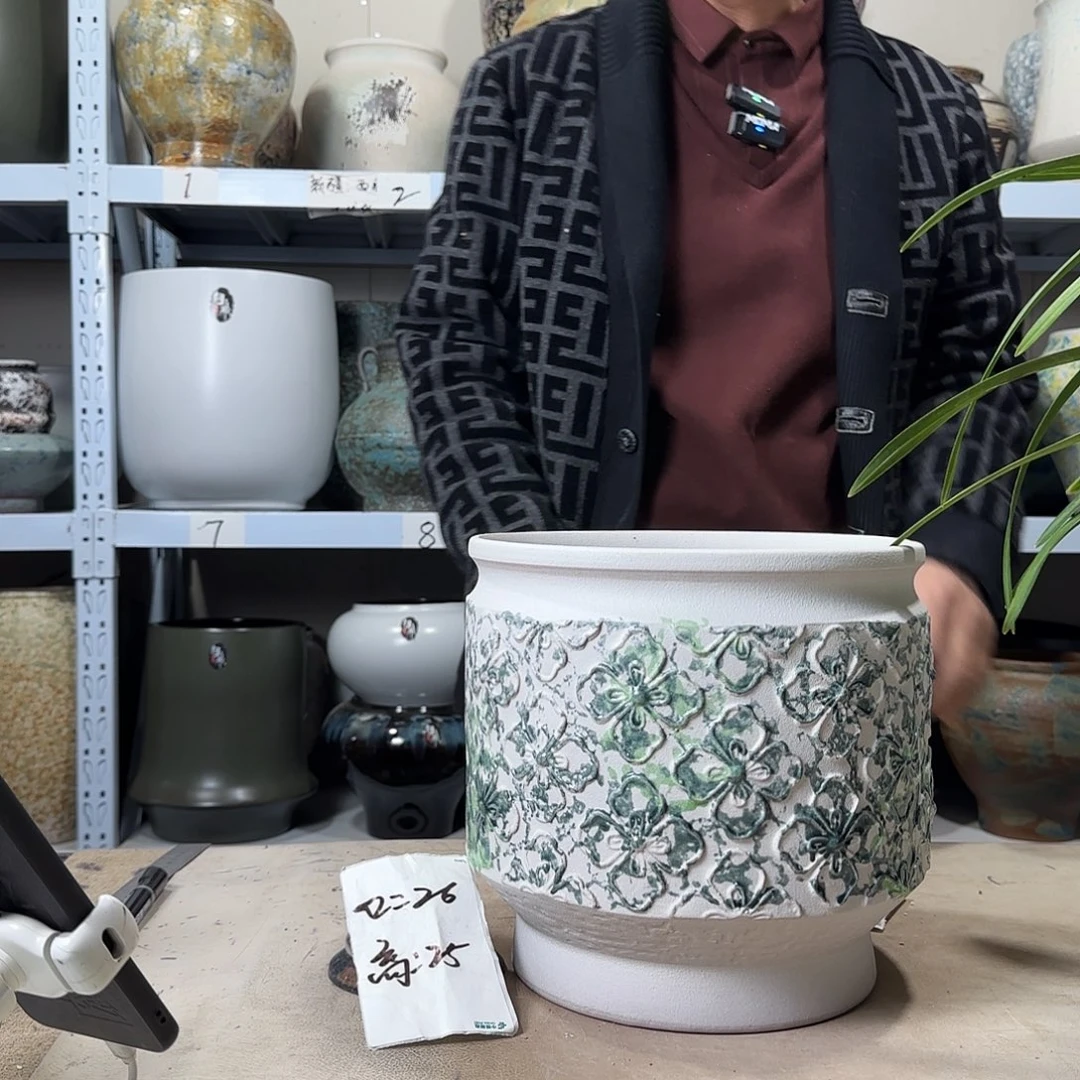 25@25 紫砂花盆尺寸