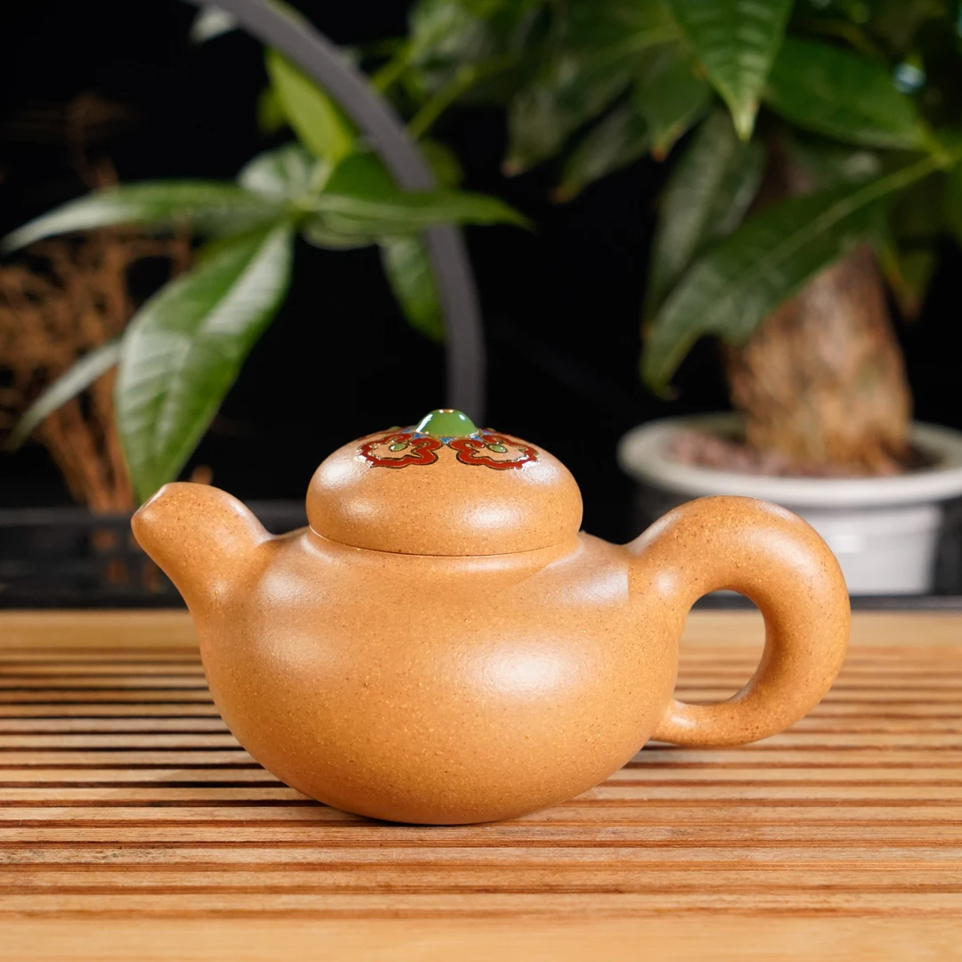 Z-JLN-014   金莉娜   宜兴手工紫砂  葫玉