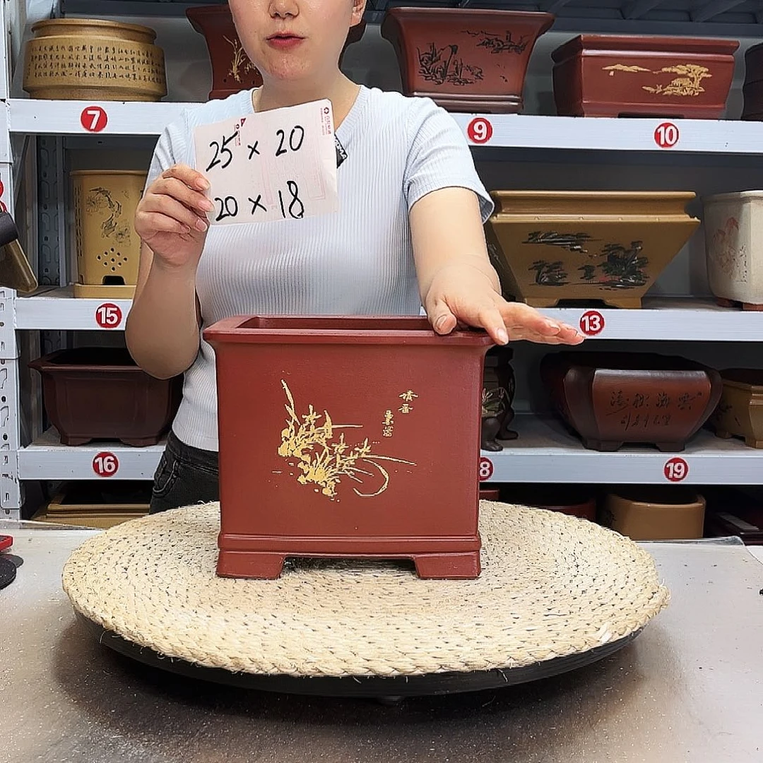 红泥花盆紫砂花盆