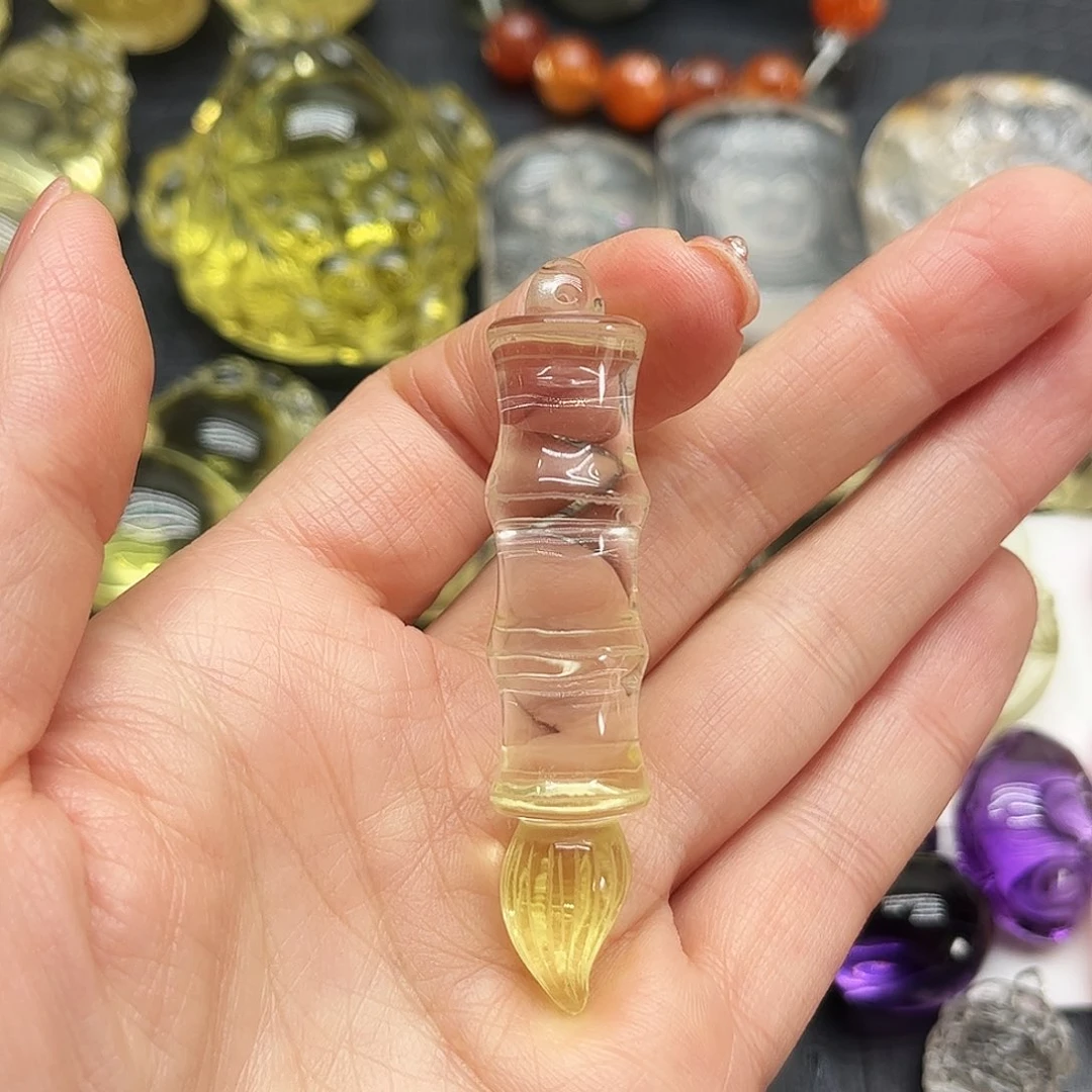 紫晶颈饰银S925镶嵌骏*油