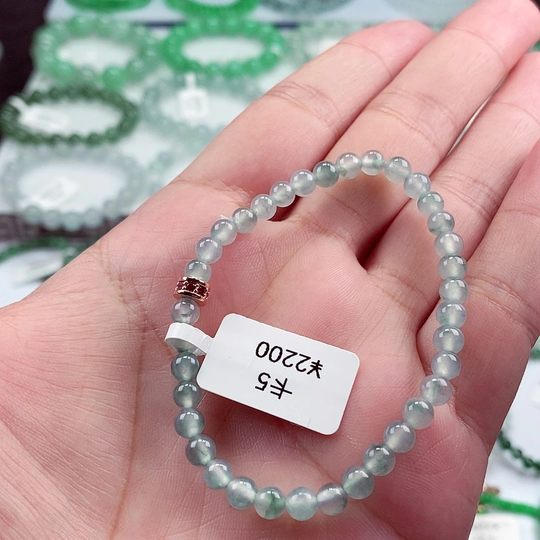 未镶嵌手链翡翠卡5