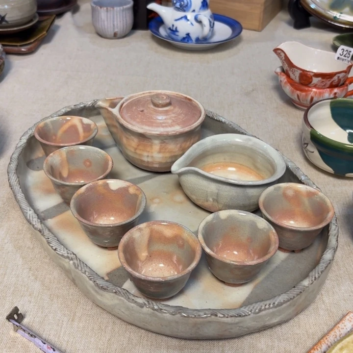 陶泥一大套加壶承