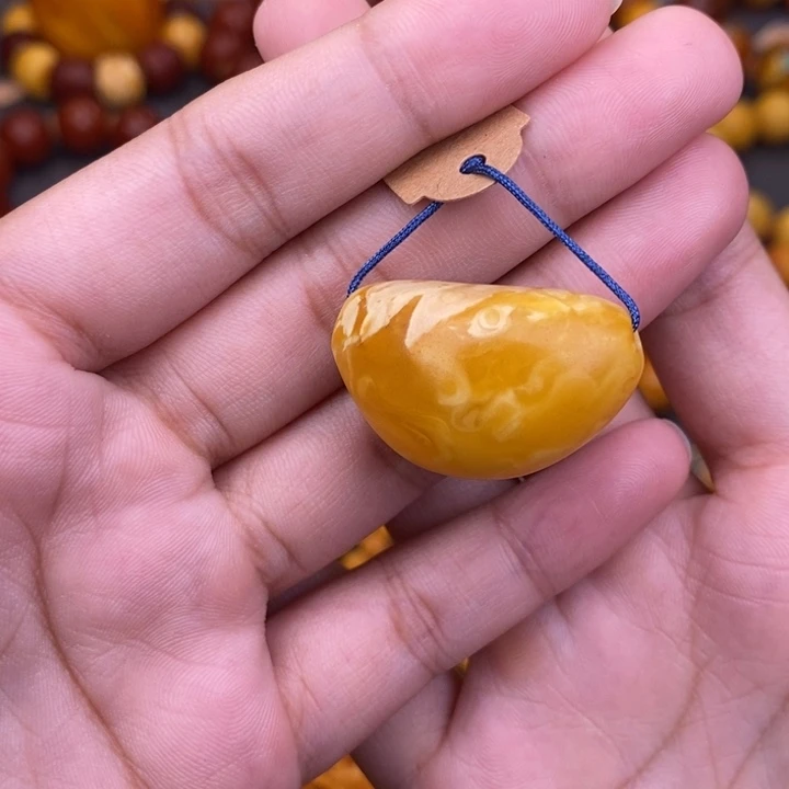 蜜蜡未镶嵌裸石蜜蜡L
