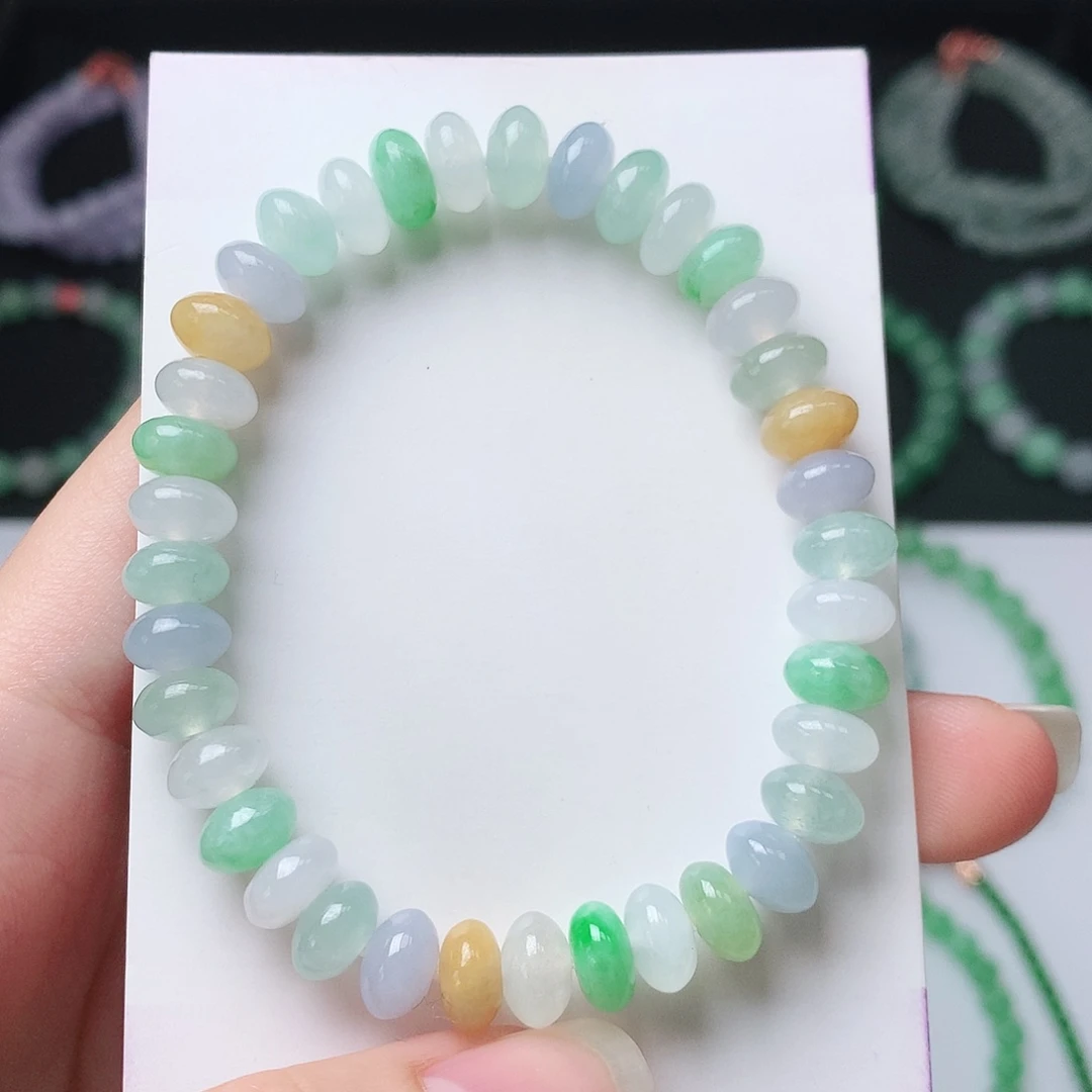 翡翠未镶嵌手链翡翠