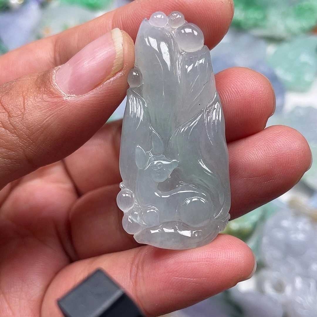 颈饰未镶嵌翡翠翡玉缘翡翠