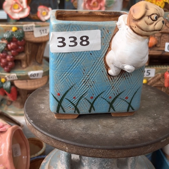 紫砂花盆粗陶材质多肉花盆