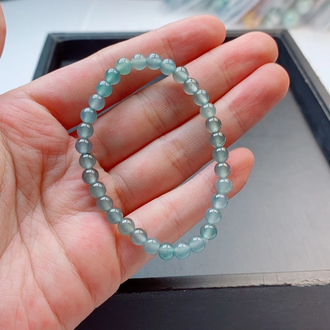 未镶嵌手链翡翠手串