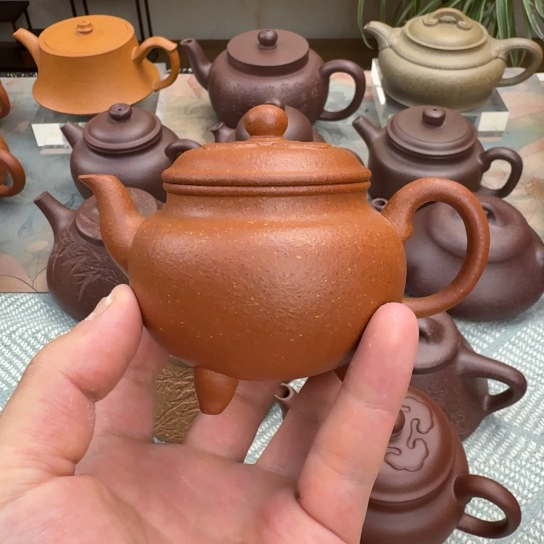 茶壶紫砂微瑕 大彬如意 150cc