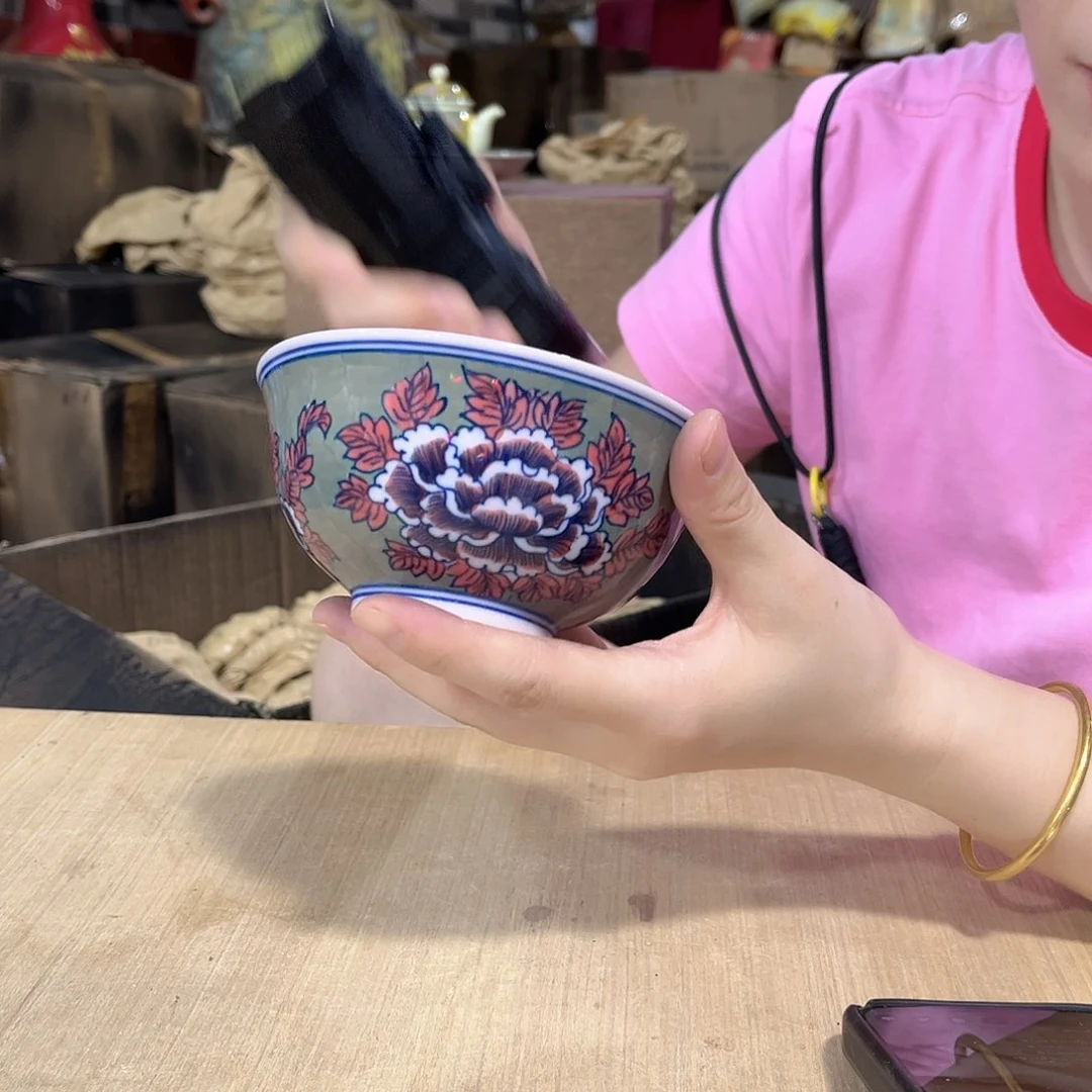 摆件/////景德镇陶瓷瓷器。红。
