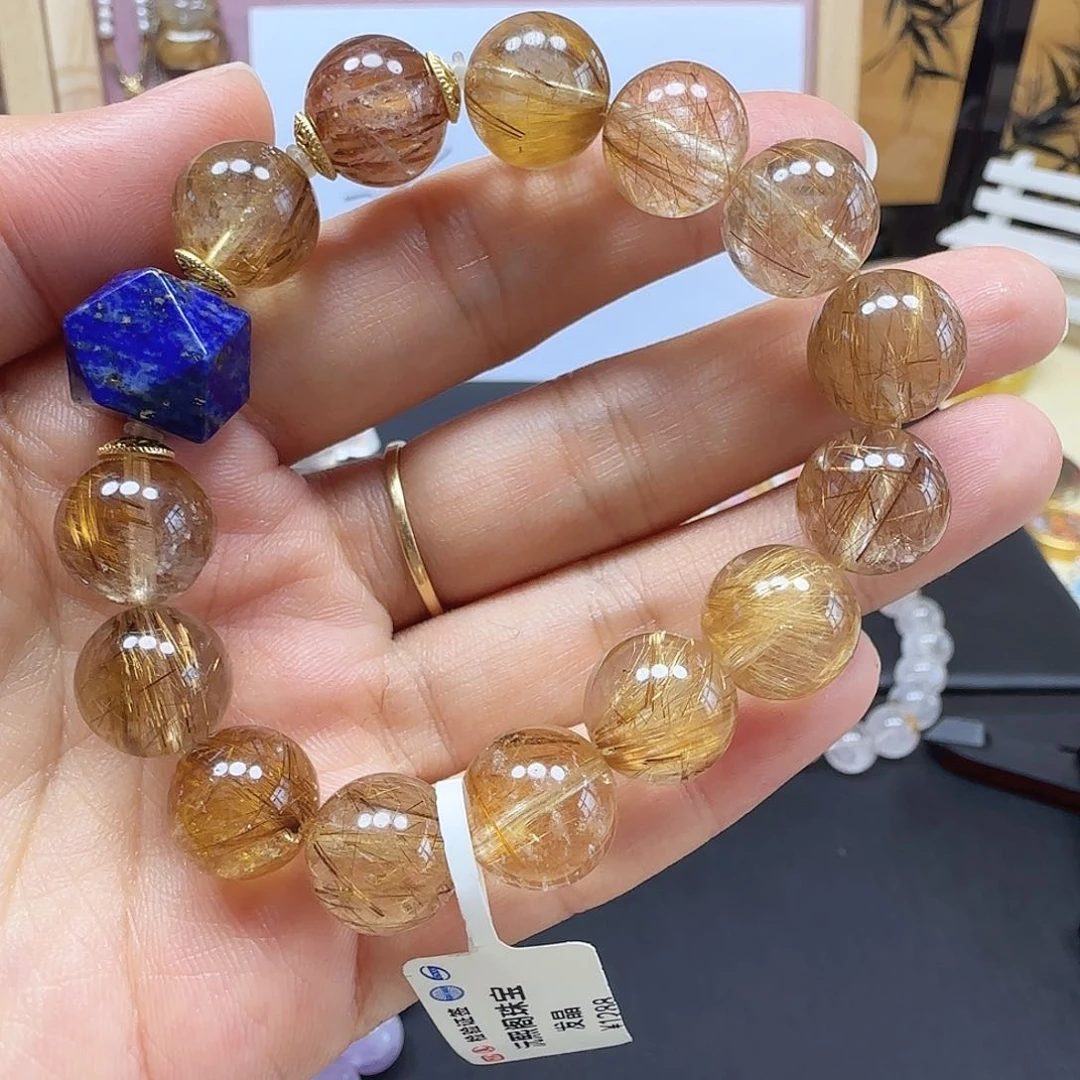 水晶手链未镶嵌窝****?发晶