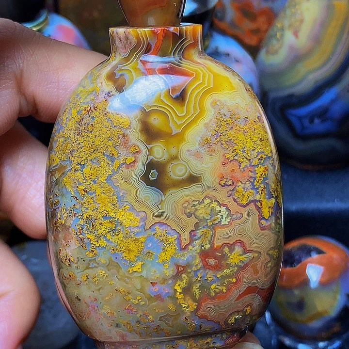 未镶嵌颈饰玛瑙/玉髓隋*