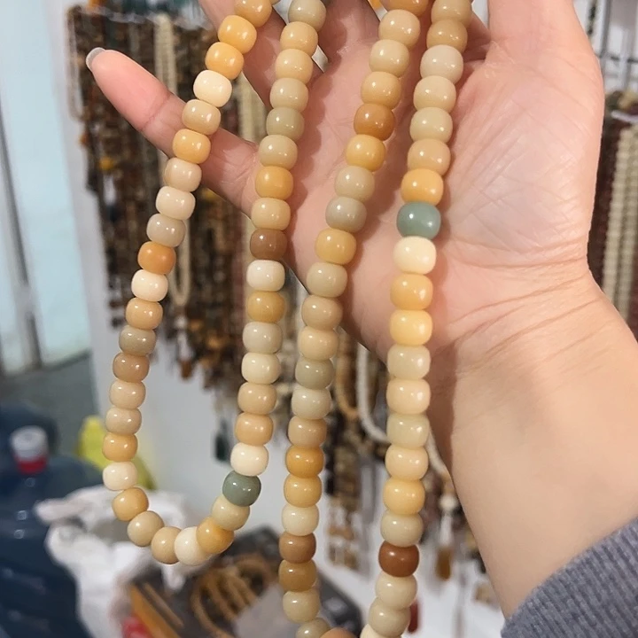 吊坠白玉菩提8×10