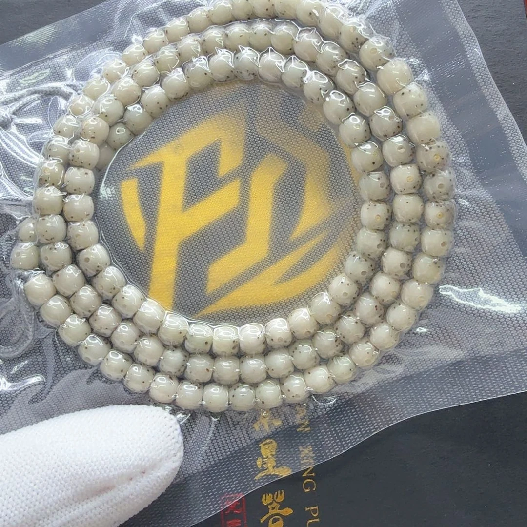 星月菩提手串13梵天头条小冰糖通体针尖星6左右108一物一图