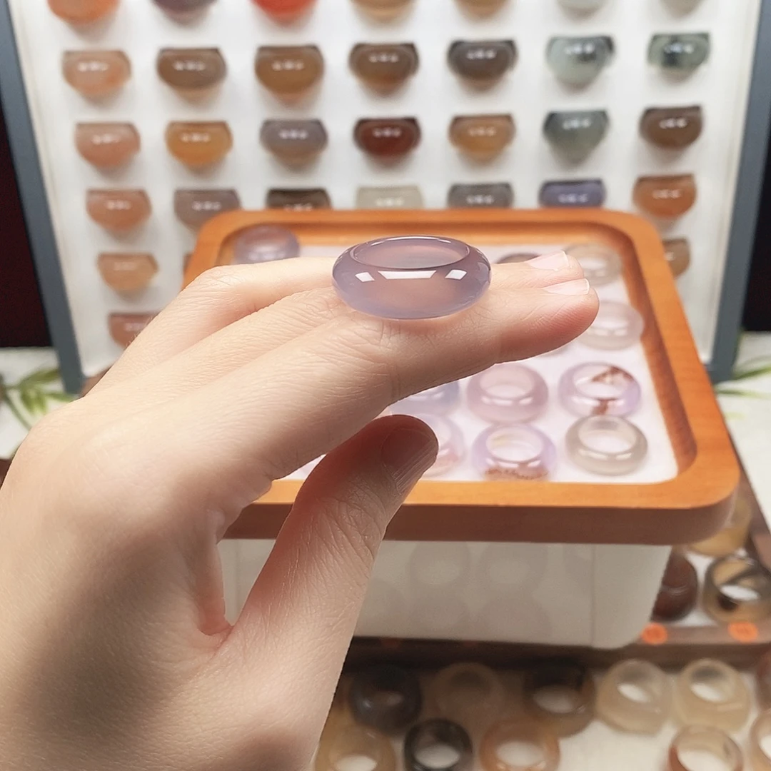 *****玛瑙/玉髓未镶嵌戒指港15