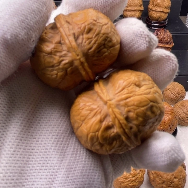 把件文玩核桃Y3玄武元宝35尺