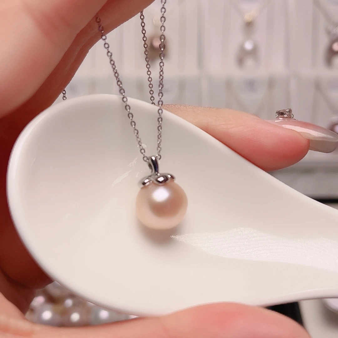 淡水珍珠未镶嵌吊坠(赠链)