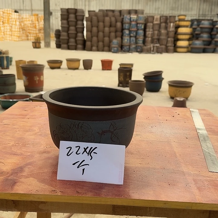 紫砂花盆手工制作6