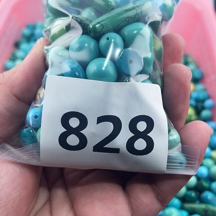 未镶嵌菱锰矿珠宝半成品