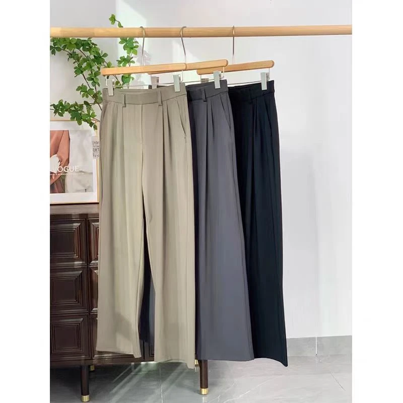 lu通勤王者垂感高腰神裤15