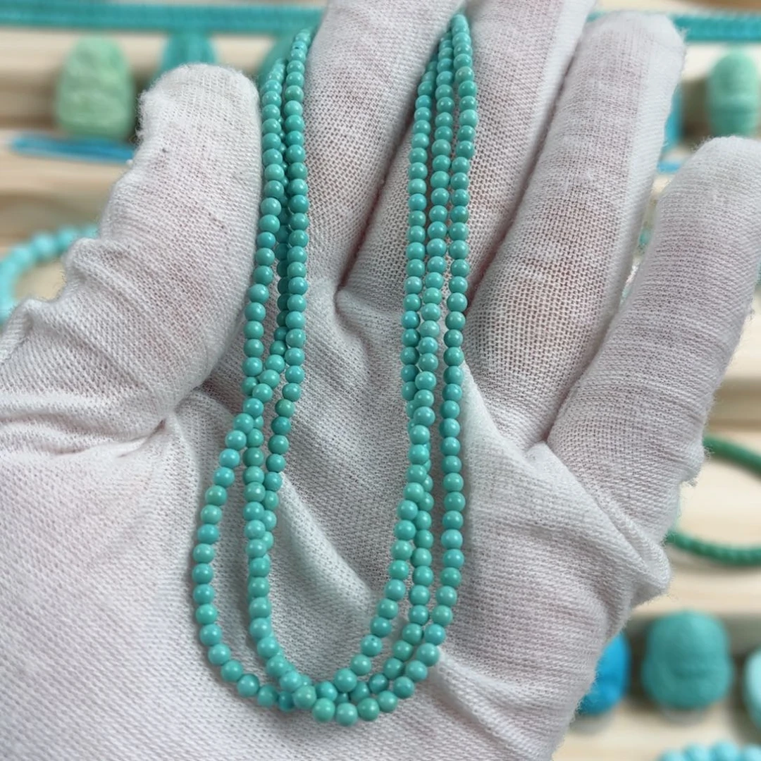 未镶嵌绿松石尺寸2.8mm