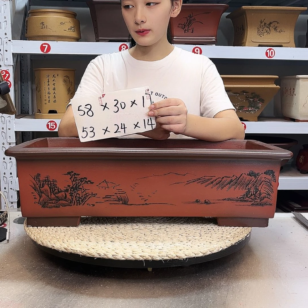 紫砂花盆紫砂花盆
