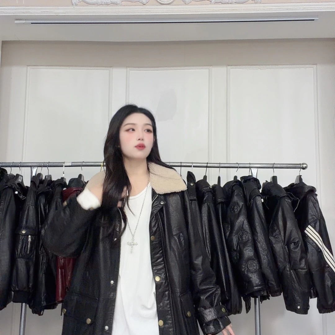 真皮牛皮羽绒服32531