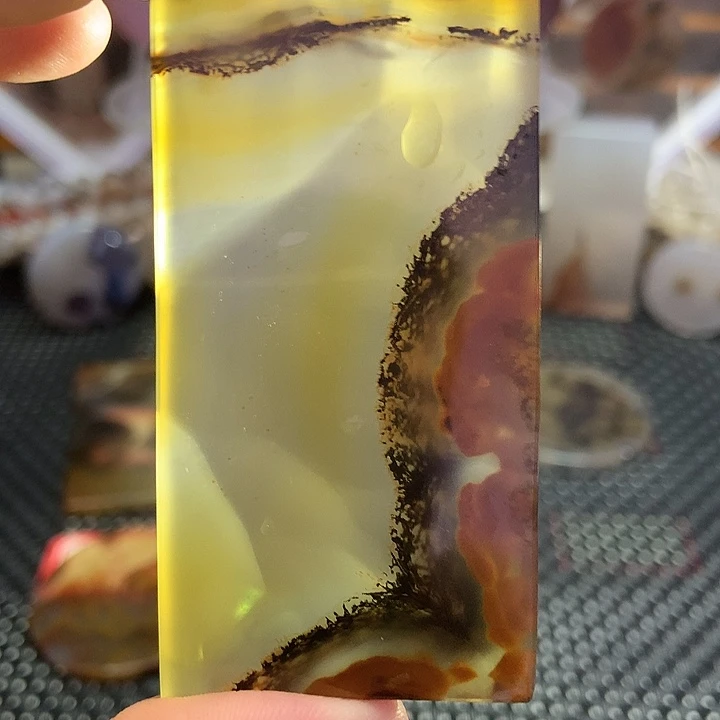 玛瑙/玉髓颈饰合金