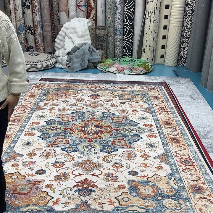 混纺200×300误差±1-3cm精编细砂仿羊绒棉布底微瑕