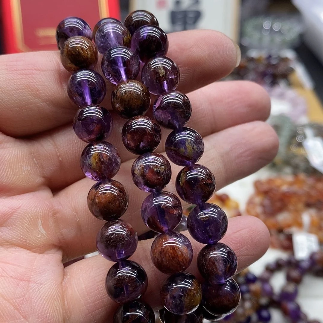 水晶手串未镶嵌多样性发货发一条