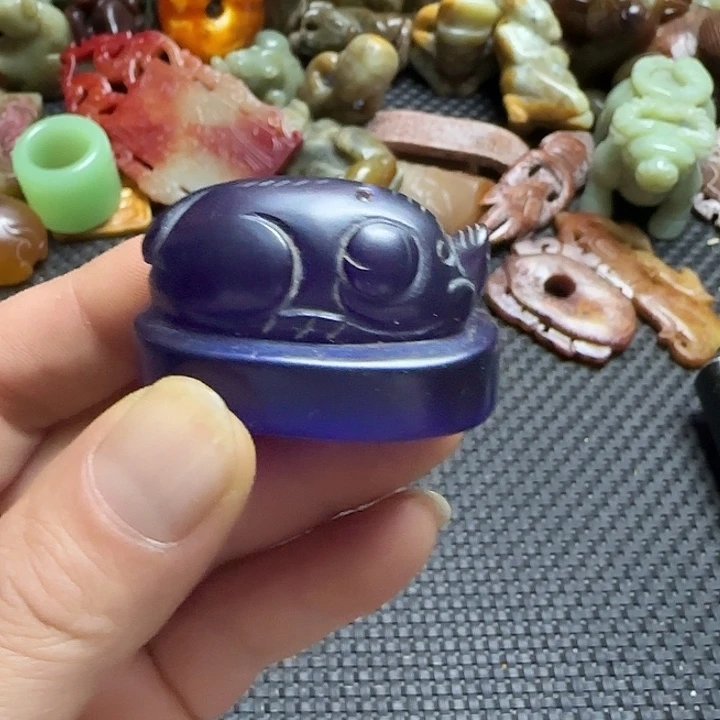 紫金钵盂菩提吊坠