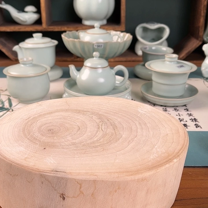 杯李**。原矿汝瓷汝州发货