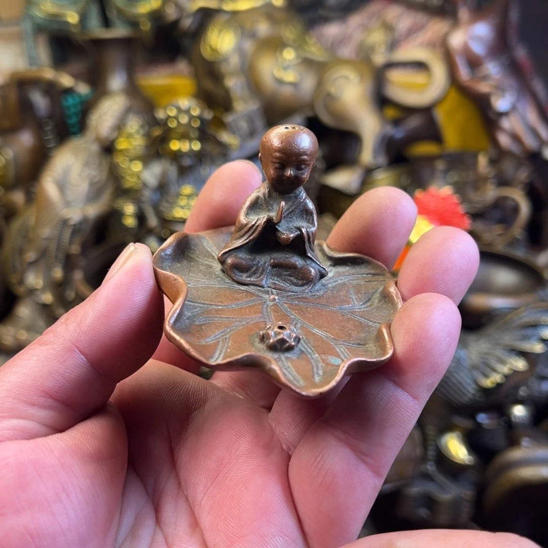 茶壶香炉铜器摆件