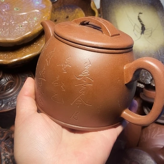 全手工制作宜兴紫砂壶