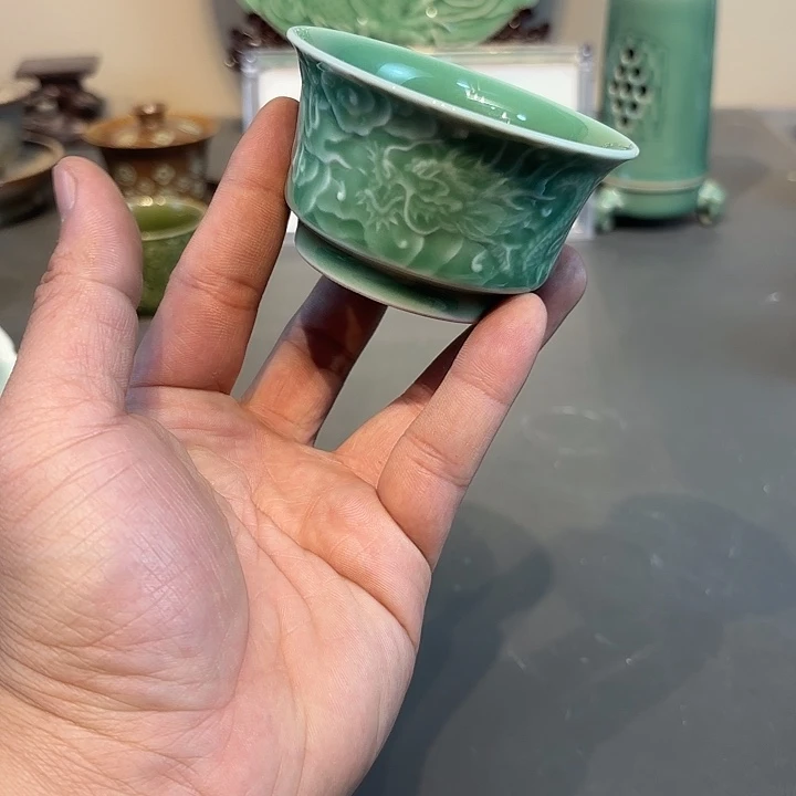 瓷片龙泉青瓷福利青瓷