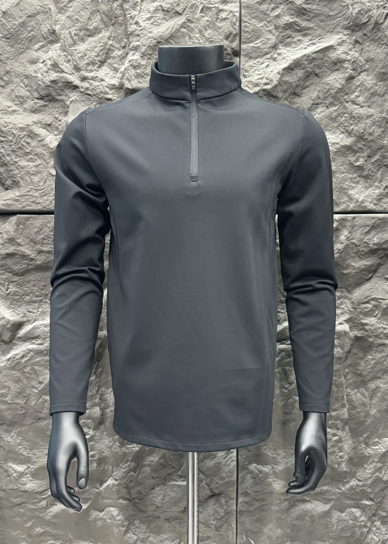 长袖立领拉链厚款不起球秋冬卫衣上衣休闲男士运动