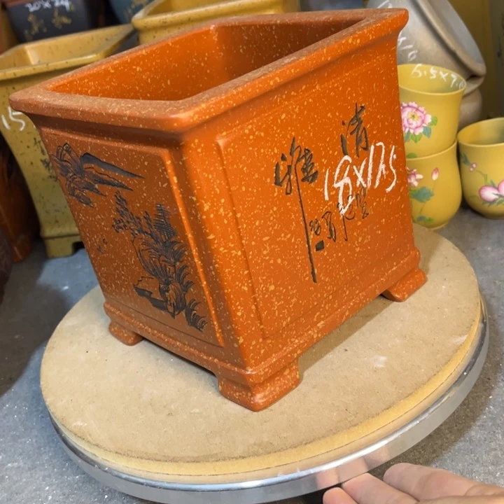 花盆紫砂紫砂花盆