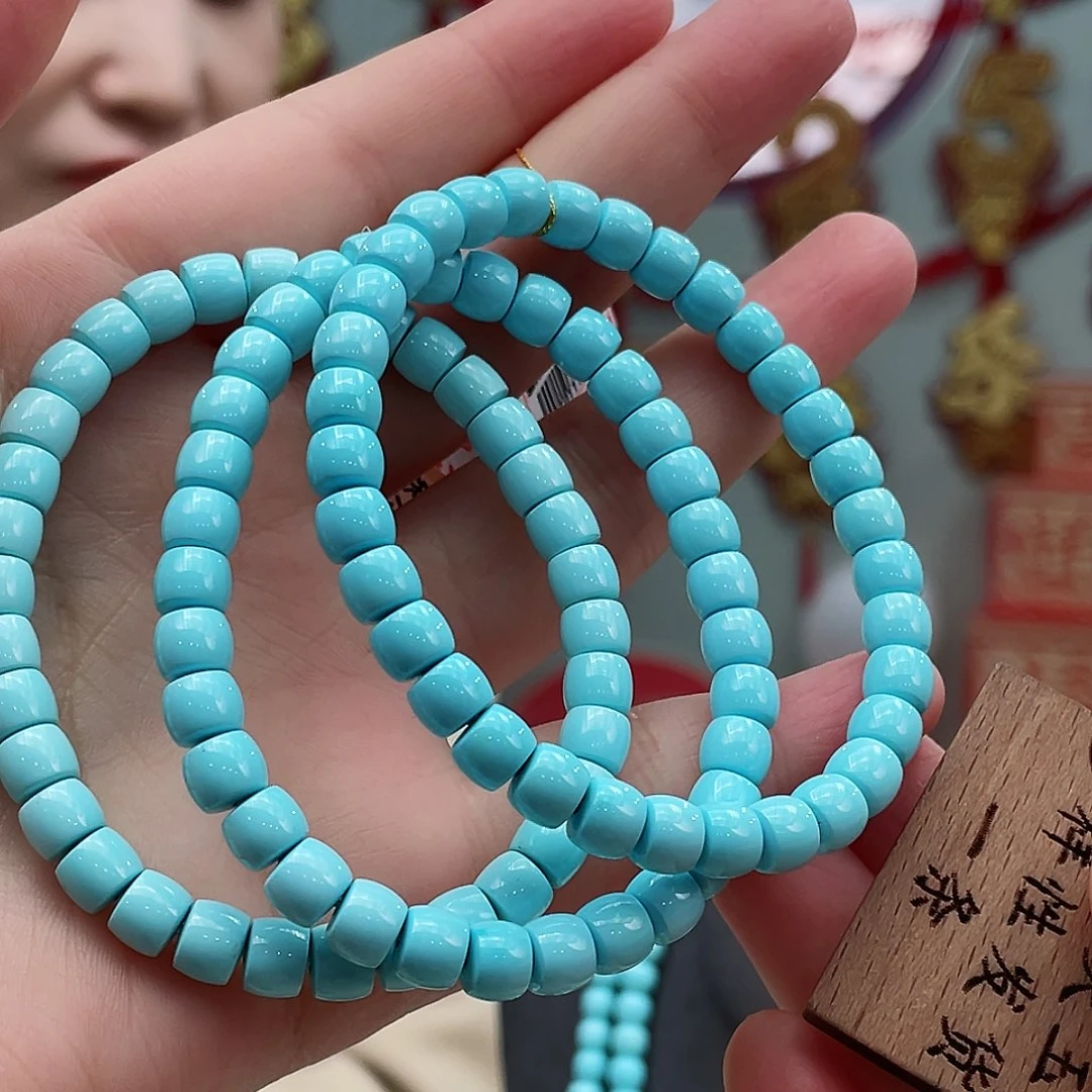 绿松石手串未镶嵌