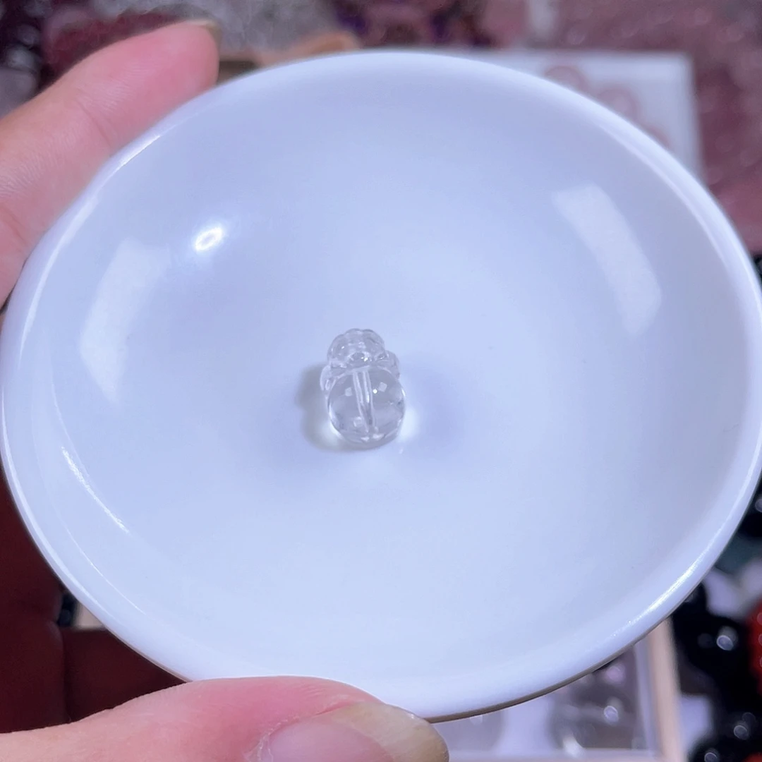 颈饰未镶嵌水晶天然白水晶貔貅