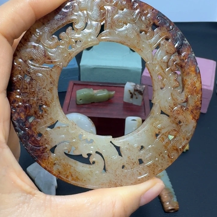 和田玉颈饰未镶嵌用****7