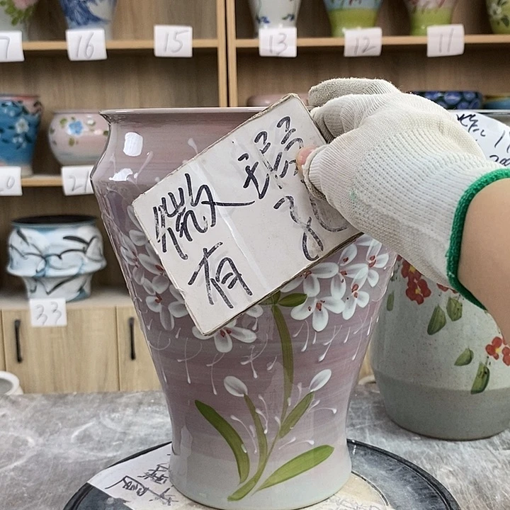 罐8xc景德镇陶瓷花盆